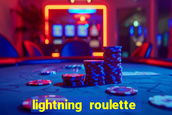 lightning roulette como jogar